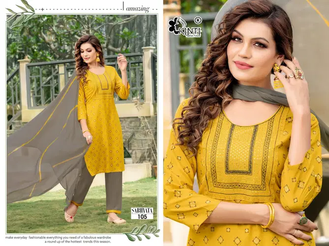 Sabhyata By Kinti Readymade Designer Salwar Suits Catalog